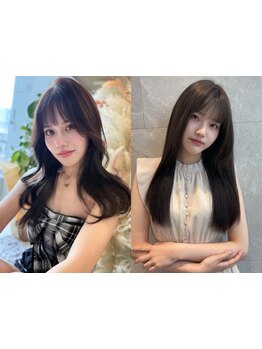 【カット+カラー+トリートメント\6980】女性ならではの感性でトレンド感◎似合わせに定評あり◎[池袋]