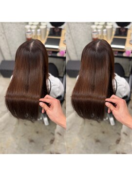  #髪質改善#縮毛矯正#美髪矯正#レイヤーカット#白髪ぼかし