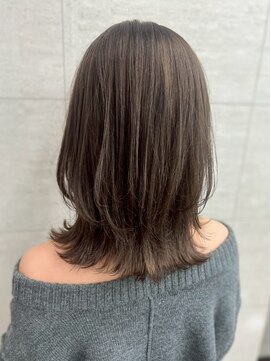 ノミネーション(Nomination) レイヤー×ナチュラルボブ×アッシュブラウン♪