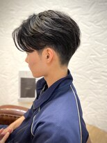 オーセンヘア(AUTHEN.HAIR)&nbsp;メンズ毛流れセンターパート/ニュアンスパーマ【仙台】