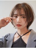 京都河原町/大人可愛い小顔ショートボブ/髪質改善