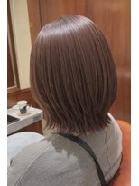 ブラン(Le BLANC) 【八幡 望弓】柔らかピンクブラウン×レイヤーボブ