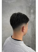 会社でも浮かないスキンフェード