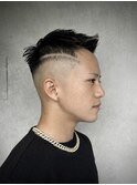 ライン入りスキンフェード