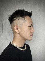 ジ オブスキュア(THE OBSCURE)&nbsp;ライン入りスキンフェード