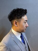 ビーダンディー(Bee dandy) ビジネスツーブロック ベリーショート デザインカールパーマ