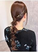 【別府　ランガリ】タイトアレンジ/編みおろし