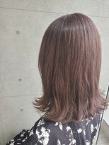 フリックヘアサロン 梅田茶屋町2号店(FLICK HAIR SALON) ミディアム/イルミナカラー