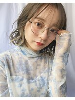アリアツイン バイ エクラート 池袋西口店(ARiA TWiN by ECLART)&nbsp;レイヤーボブ×インナーカラー イルミナカラー 髪質改善 ツヤ髪