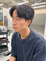 ノエ(noe) センターパート/メンズ/MEN’S/メンズカット/栄/c40