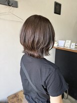 カンナカンナ 三佐店(cannaCANNA)&nbsp;くびれボブ/くびれヘア/アッシュブラウン/髪質改善カラー/透明感