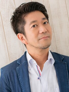モッズヘアー メン 戸田公園店(mod's hair men) 40代50代清潔感ダークアッシュ短髪フェードスタイルi戸田公園