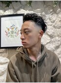 フェードツイスパオールバック