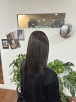 アロハナ 津店(ALOHANA) ブリーチなしダブルカラー/グレージュ/透明感/赤み消し/春カラー