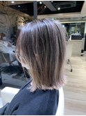 ZENKO吉祥寺Chere店 バレイヤージュ×パッツンボブ
