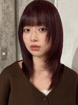ノラジャーニー(NORA Journey)&nbsp;【諒】ハッシュカットボブレイヤーカットウルフカット前髪カット