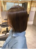 髪質改善ボブ【イルミナカラー/30代/40代/50代/60代】