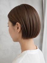 キリ 逗子(kiri) 逗子葉山ミニボブショートボブハンサムショート耳かけボブ眉M178