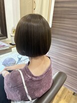 アレッタヘアーサロン(ALETTA HAIR SALON)&nbsp;ミニボブ×オリーブベージュ