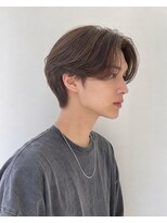 アジールヘア 赤羽駅南口店(agir hair)&nbsp;メンズセンターパート韓国風スタイル毛流れ