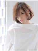 大人かわいいふんわりワンカールボブ 担当山下