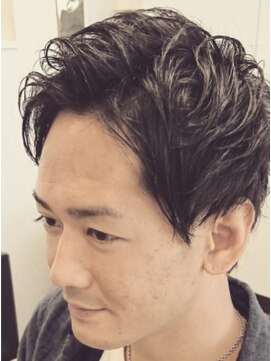 シックス ヘアー オノダ(Six HAIR ONODA) 隠れツーブロックアップスタイル