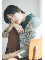 フィルムス 銀座(FILMS) 切りっぱなしボブ/エアリーロング/美髪/ピンクブラウン/銀座