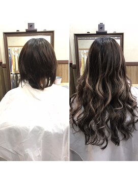 ディー エメ(D-aimer-) シルバーアッシュハイライト