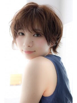 ネオリーブ クーロ(Neolive curro) 低温デジタルポイントパーマでふんわりショート♪