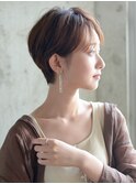 大人かわいい/イメチェン/ラベンダーカラー/前髪/くせ毛風パーマ