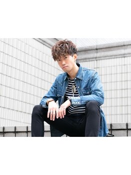 カット+シャンプー\3300/カット+パーマ\9350!メンズスタッフも多く安心。メンズ顧客が支持するカット技術