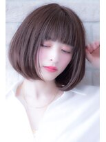 エルデ ナインズ ヘアー スタンド 川口店(elde 9's HAIR STAND)&nbsp;簡単スタイリング,フォギーベージュ,耳かけ[川口/川口駅]