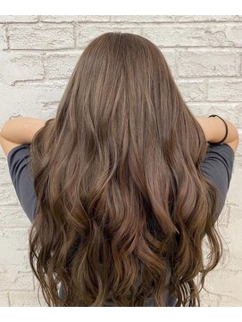 プライズ 池袋店(prize) 透け感たっぷり大人ナチュラルなベージュブラウン7003