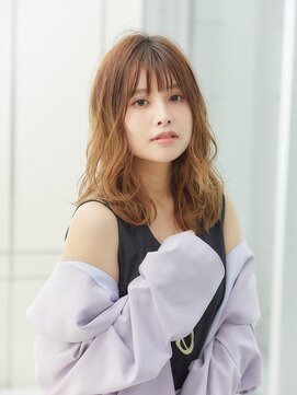 ミチオ ノザワ ヘアサロン ギンザ(Michio Nozawa HAIR SALON Ginza) ほつれウェーブ×リラクシーセミディスタイル
