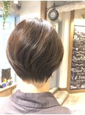 丸みのあるショート