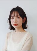 外ハネ＊ナチュラルボブ
