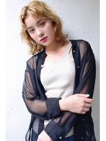 メーヴェ(Mowen)&nbsp;mowen 南堀江 ヌーディーベージュ×愛され×アンニュイロング