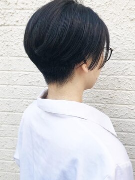 モリオ フロム ロンドン 成増店 【morio成増/玉井】黒髪 刈り上げショート