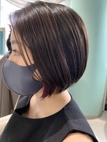 ミエルヘアーエスト 新宿店(mielhair est)&nbsp;前下がりショートボブ