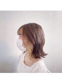 やわらかインナーカラー