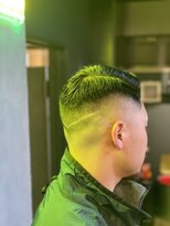 グリーディーフォックス 代々木(Greedy FOX)&nbsp;かき上げヘア/サイドパート/韓国マッシュ/フェードカット/代々木