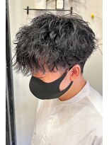 スナッグルサロン(SNUGGLE SALON)&nbsp;波巻き/ツイストスパイラルパーマ/無造作/刈り上げマッシュ