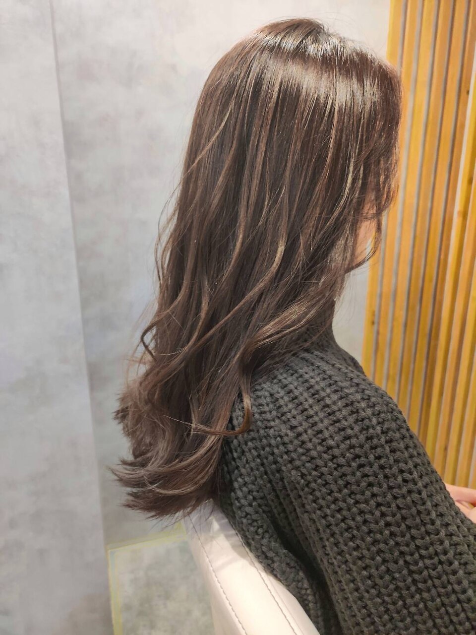 デザインカット+オーガニックカラー￥6390[推しカラー/艶カラー]