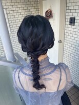 フェリーチェ(Felice)&nbsp;編み下ろし　ローポニー　参列ヘア　袴ヘア