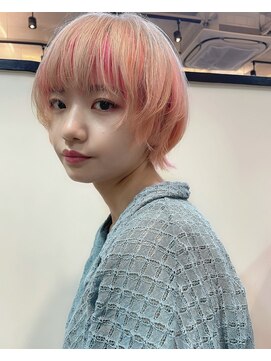 エン(en) ハイトーン個性派ピンクホワイトベージュ