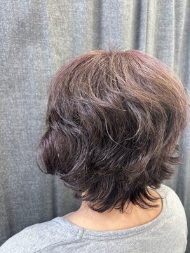 サンひまわり 高来店 クセを活かしたヘアスタイル