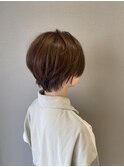 丸みショートボブ