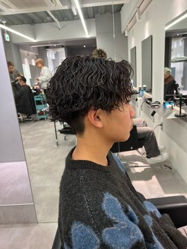 パーク バイ クリーム 大宮(PARK by CREAM) 【メンズ】波巻きスパイラルパーマ