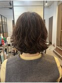 ゆるふわボブパーマ