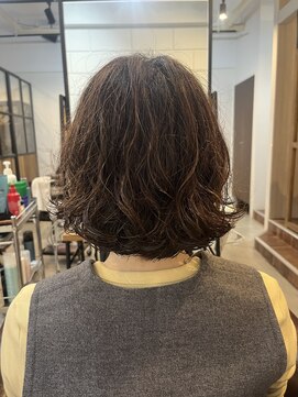 アルゴ 茅ヶ崎(ARUGO) ゆるふわボブパーマ